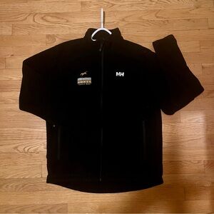 Helly Hansen Black Fleece Jacket for Men -Zip Up